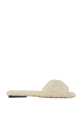 Tribute Shearling Sandals
